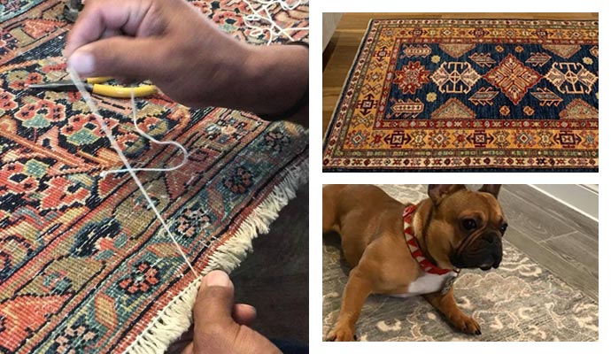 rug repairing and stain removing