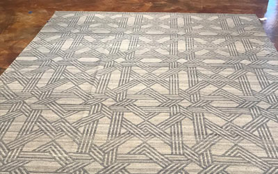 Patterned outdoor-rug