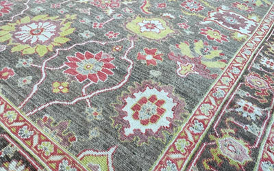 Mixed color turkish rug