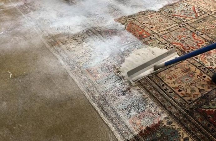 Rugs cleaning by experienced rug specialist